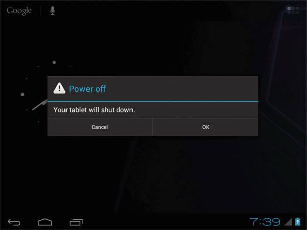 Try rebooting your tablet when it seems slow.